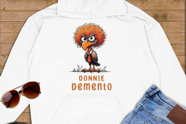Donnie Demento ~ Premium Hoodie-Orange Liar