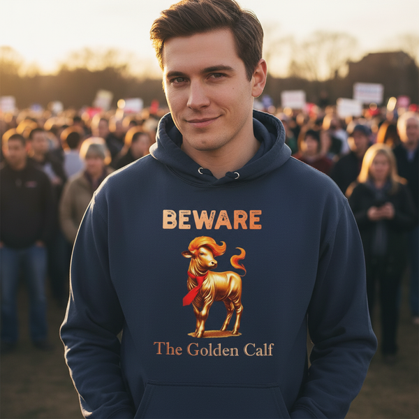 lifestyle scene ~ BEWARE The Golden Calf ~Hoodie