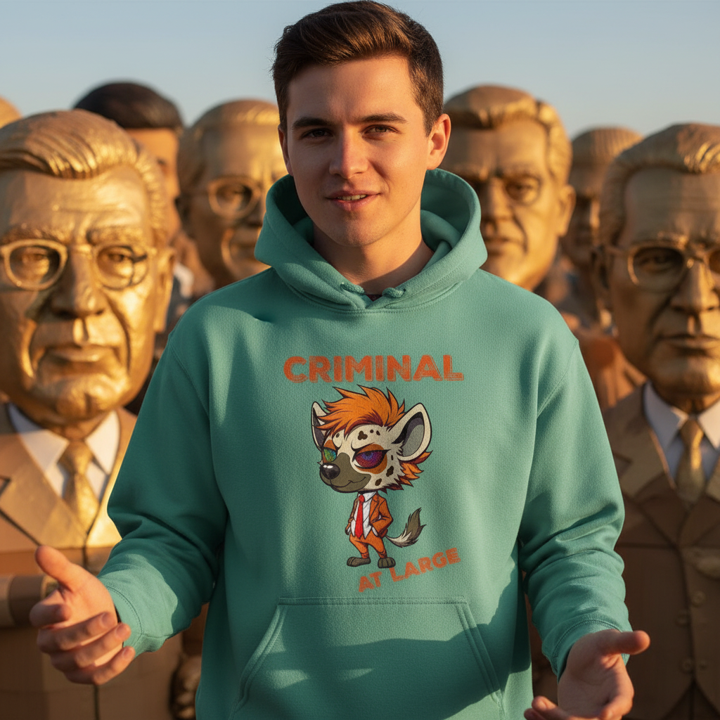 lifestyle scene ~ Criminal at Large ~ Premium Hoodie