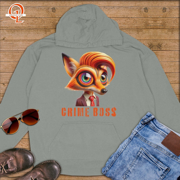 Crime Boss ~ Premium Hoodie-Orange Liar