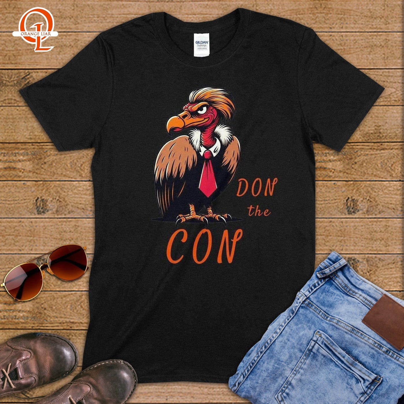Don the Con ~ T-Shirt – Orange Liar