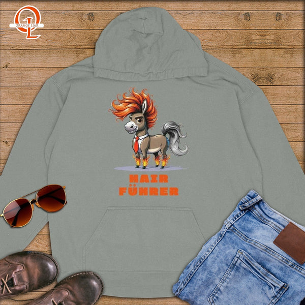 Hair Fuhrer ~ Premium Hoodie-Orange Liar