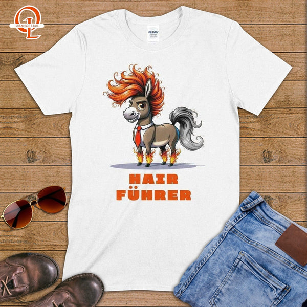 Hair Fuhrer ~ T-Shirt-Orange Liar