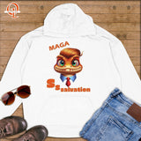 Maga Salvation ~ Premium Hoodie-Orange Liar