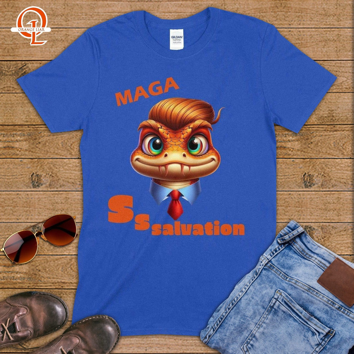 Maga Salvation ~ T-Shirt-Orange Liar