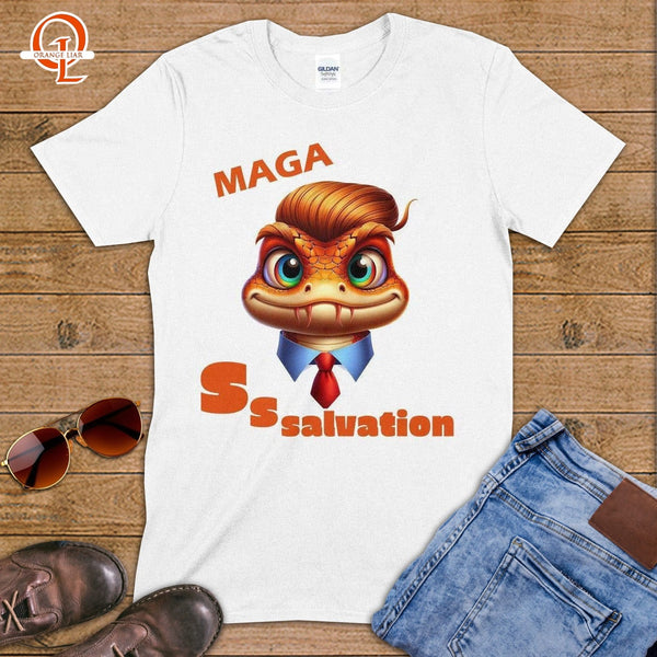 Maga Salvation ~ T-Shirt-Orange Liar