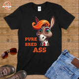 Pure Bred Ass ~ T-Shirt-Orange Liar