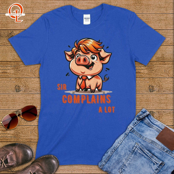 Sir Complains a Lot ~ T-Shirt-Orange Liar