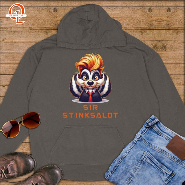 Sir Stinksalot ~ Premium Hoodie-Orange Liar