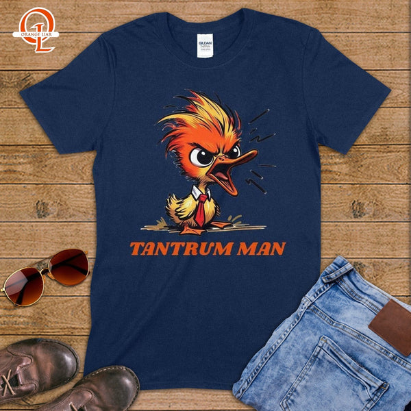 Tantrum Man ~ T-Shirt-Orange Liar
