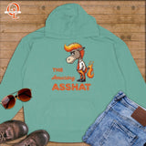 The Amazing Asshat ~ Premium Hoodie-Orange Liar
