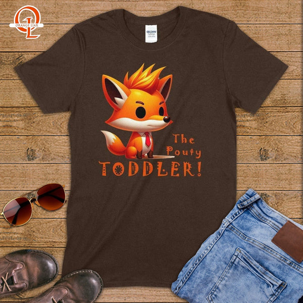 The Pouty Toddler ~ T-Shirt-Orange Liar
