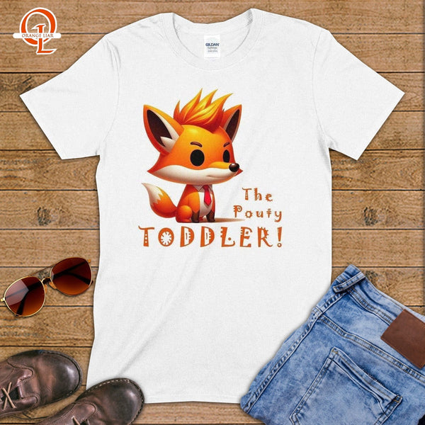 The Pouty Toddler ~ T-Shirt-Orange Liar