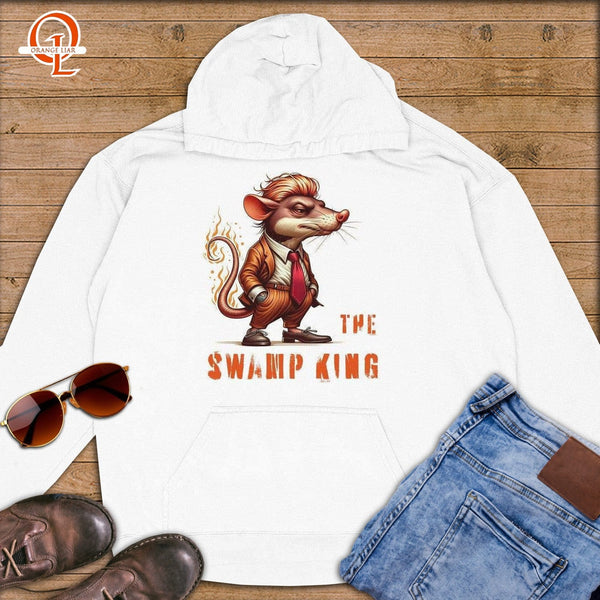 The Swamp King ~ Premium Hoodie-Orange Liar