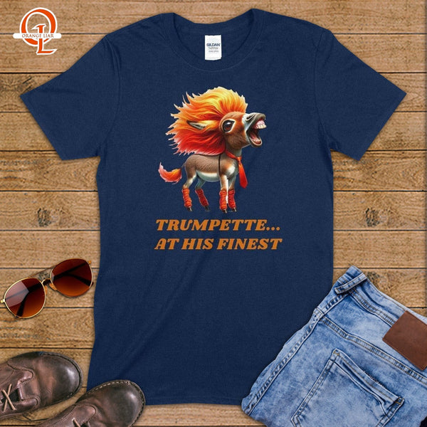 Trumpette At His Finest ~ T-Shirt-Orange Liar